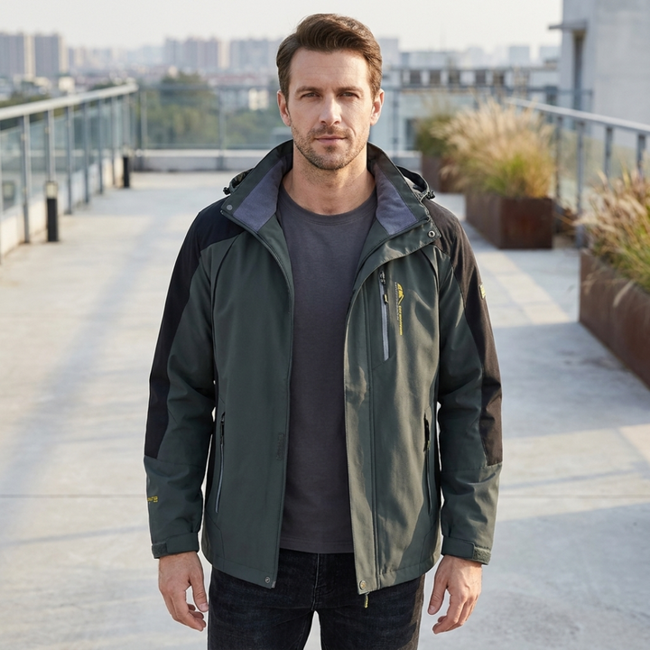 Logan | Hooded Zip-Up Jacket