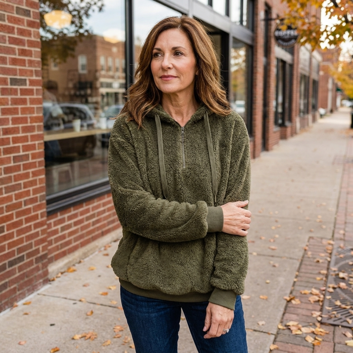 Brooke | Half-Zip Pullover Hoodie