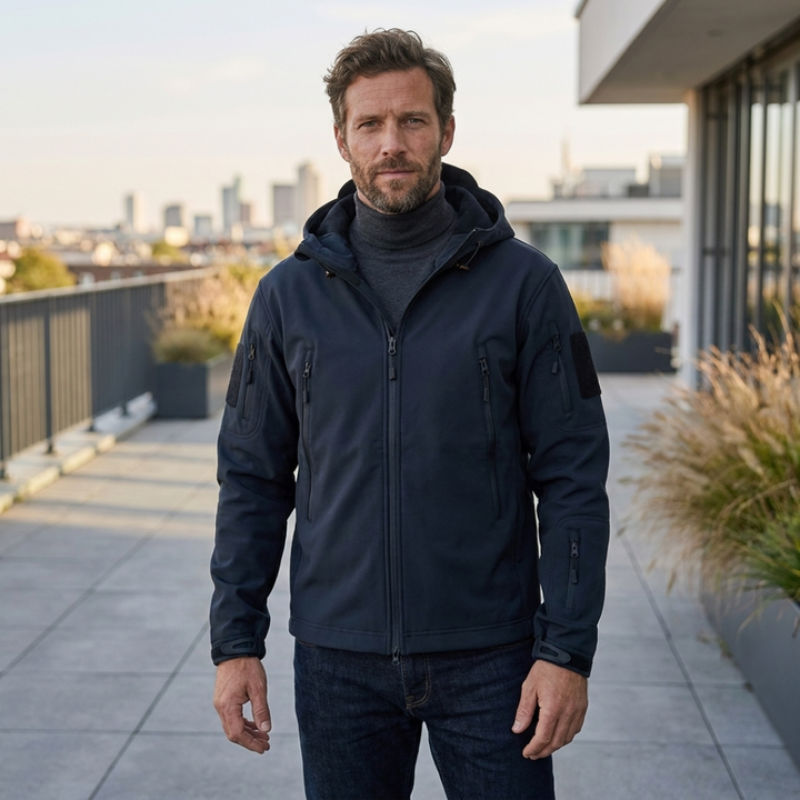 Brandon | Hooded Utility Jacket