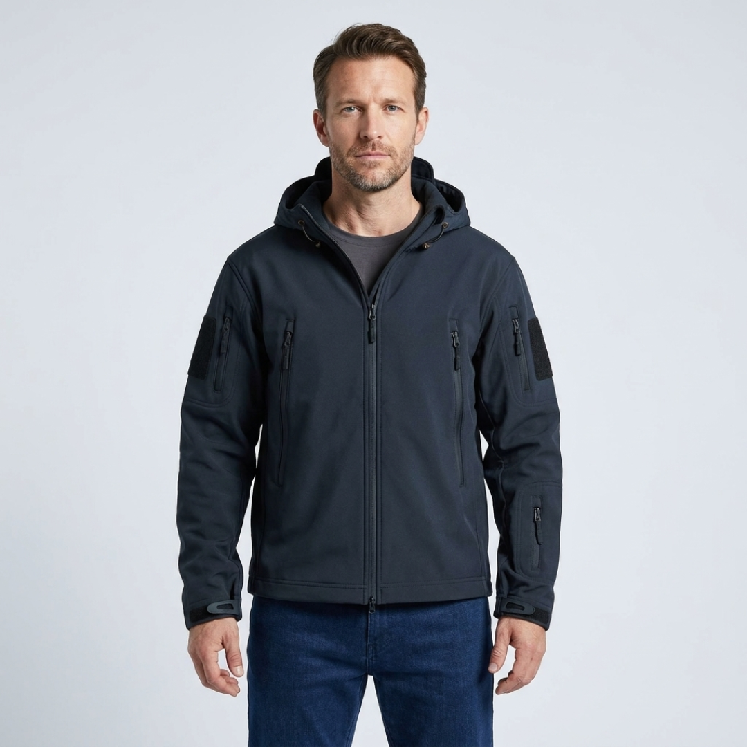 Brandon | Hooded Utility Jacket
