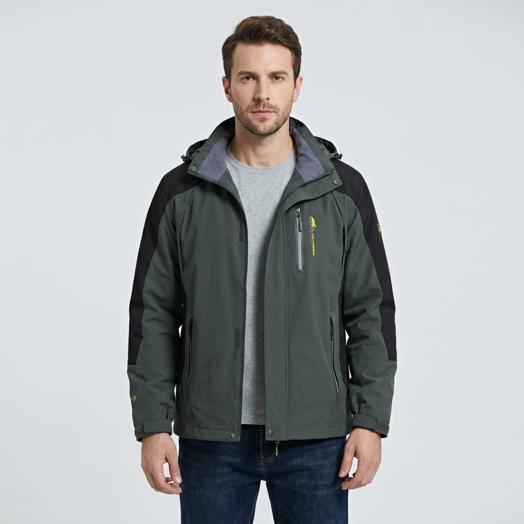 Logan | Hooded Zip-Up Jacket