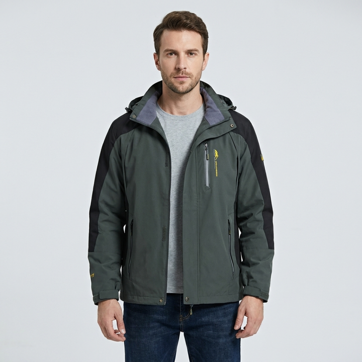Logan | Hooded Zip-Up Jacket