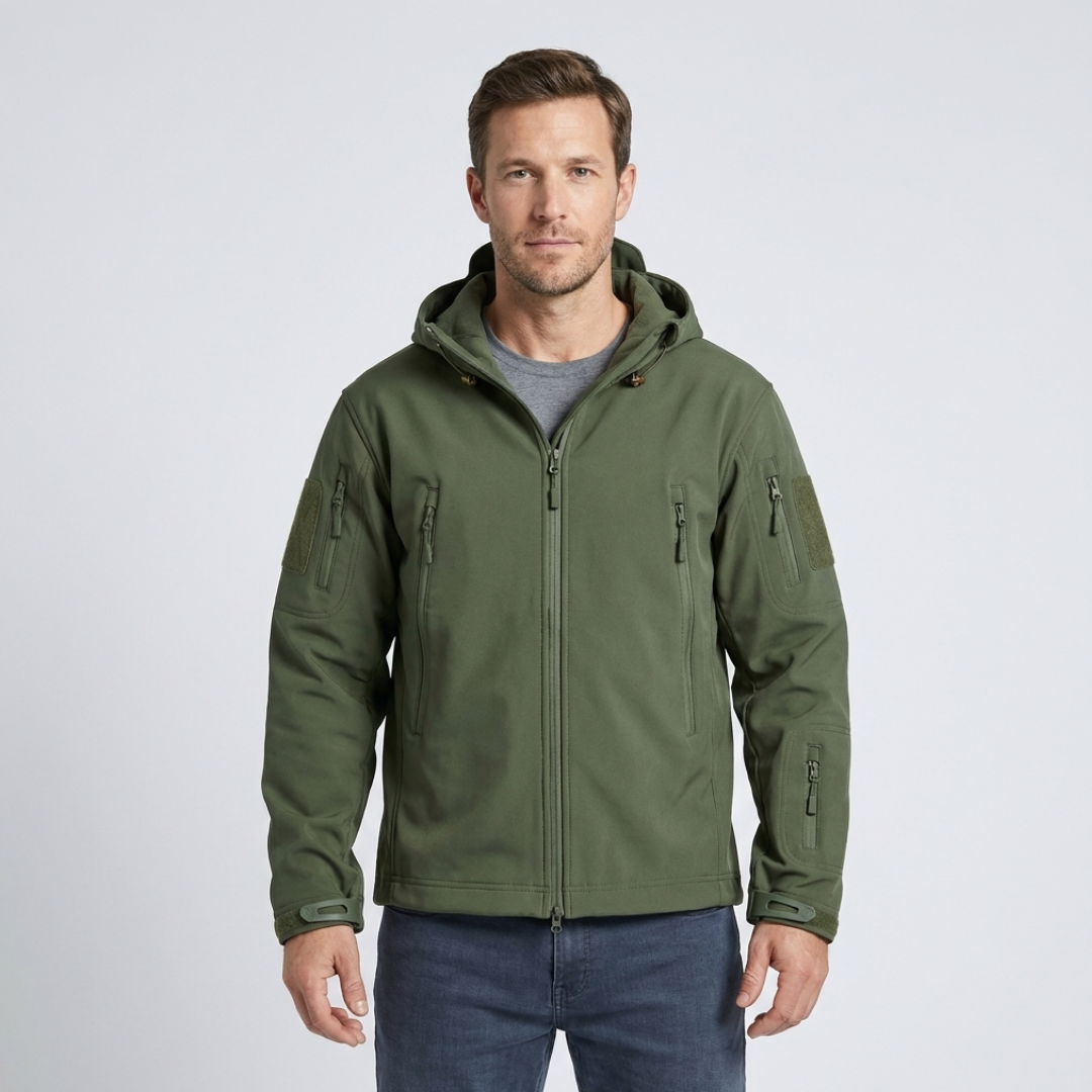 Brandon | Hooded Utility Jacket