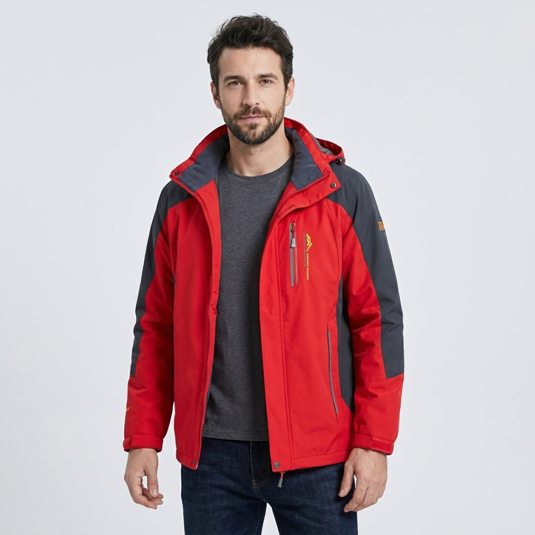 Logan | Hooded Zip-Up Jacket
