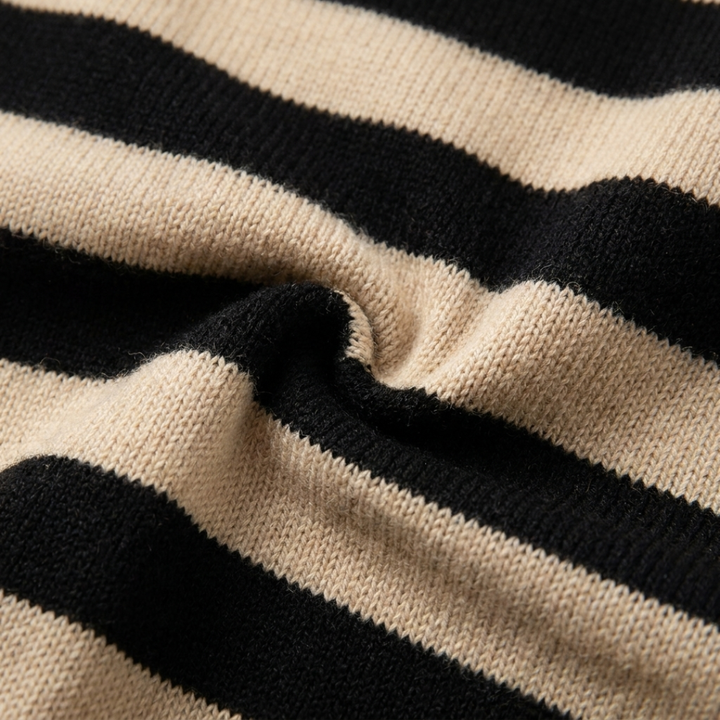 Ashley | Striped Crewneck Sweater