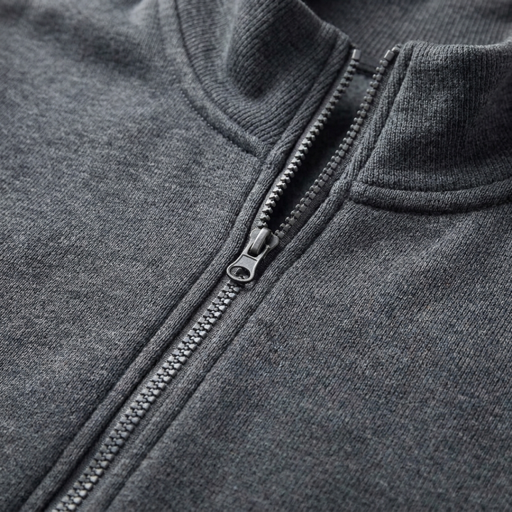 Nathan | Stand Collar Zip-Up Jacket