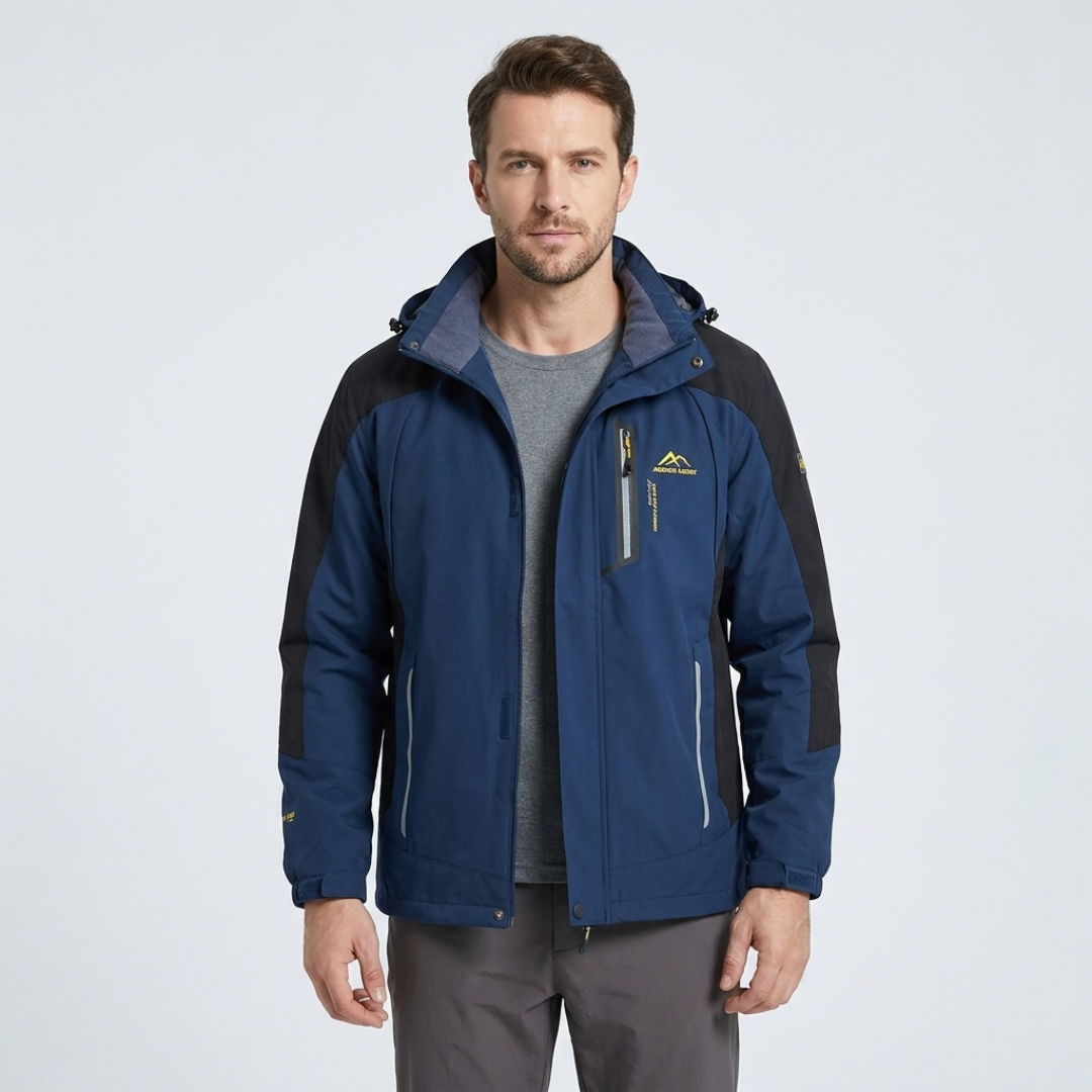 Logan | Hooded Zip-Up Jacket