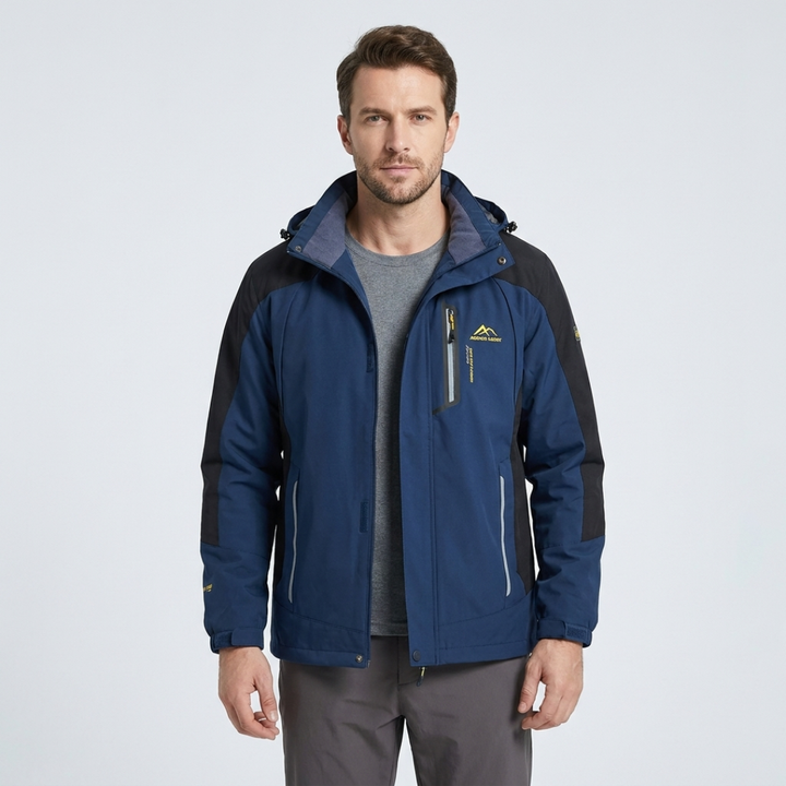 Logan | Hooded Zip-Up Jacket