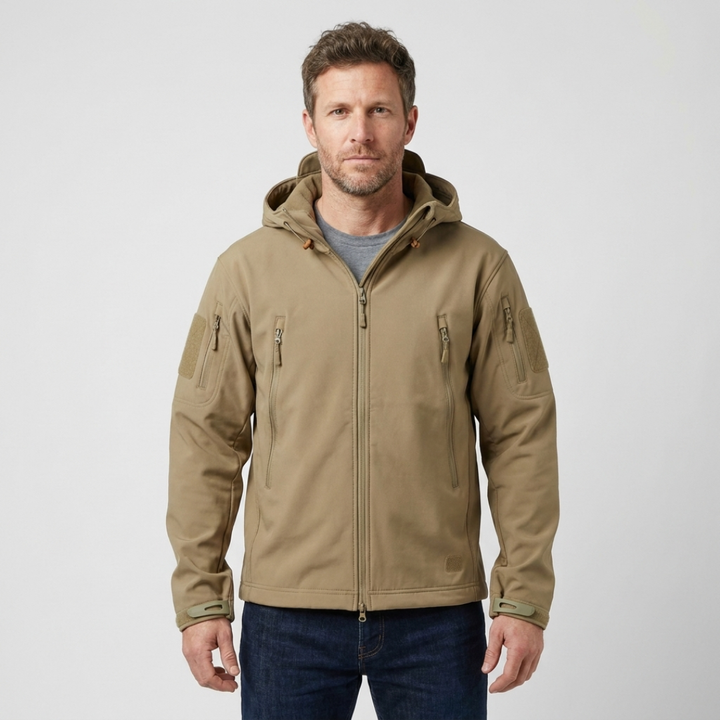 Brandon | Hooded Utility Jacket